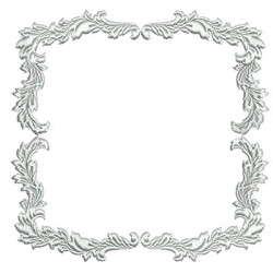 Embroidery Design Frame Provence 142