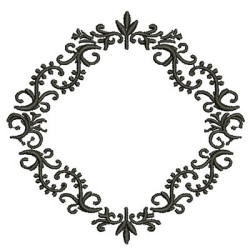 Embroidery Design Frame Provence 143