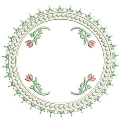 Diseño Para Bordado Marco Tulip Cute 2