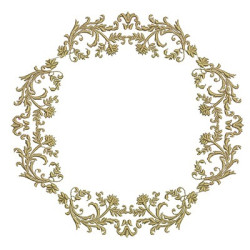 FLORAL FRAME 18CM