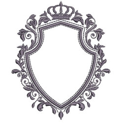 Diseño Para Bordado Escudo Marco