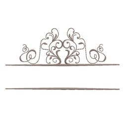 Diseño Para Bordado Marco Provenzal 169