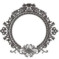 Diseño Para Bordado Marco Provenzal 170