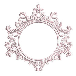 Diseño Para Bordado Marco Provenzal 172