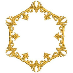 LITURGICAL HEXAGONAL FRAME