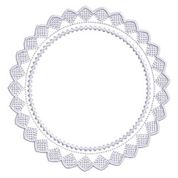 Embroidery Design Frame Provence 176