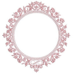 Embroidery Design Frame Provence 177