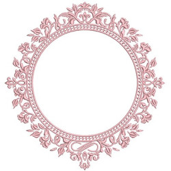 Embroidery Design Frame Provence 181