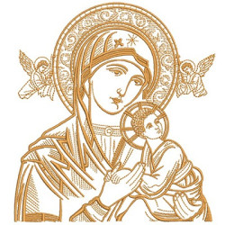 OUR LADY OF PERPETUAL HELP WITH 18 CM