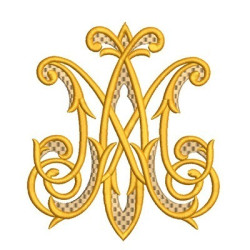 Embroidery Design Holy Mary 15 Cm