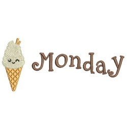 Matriz De Bordado Segunda Monday