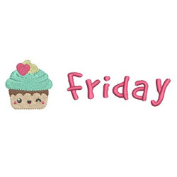 Matriz De Bordado Sextafeira Friday