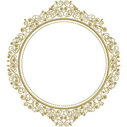Embroidery Design Frame Provence 107
