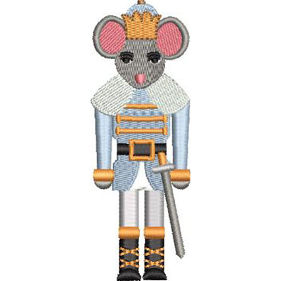 Diseño Para Bordado Rey Rata De El Cascanueces